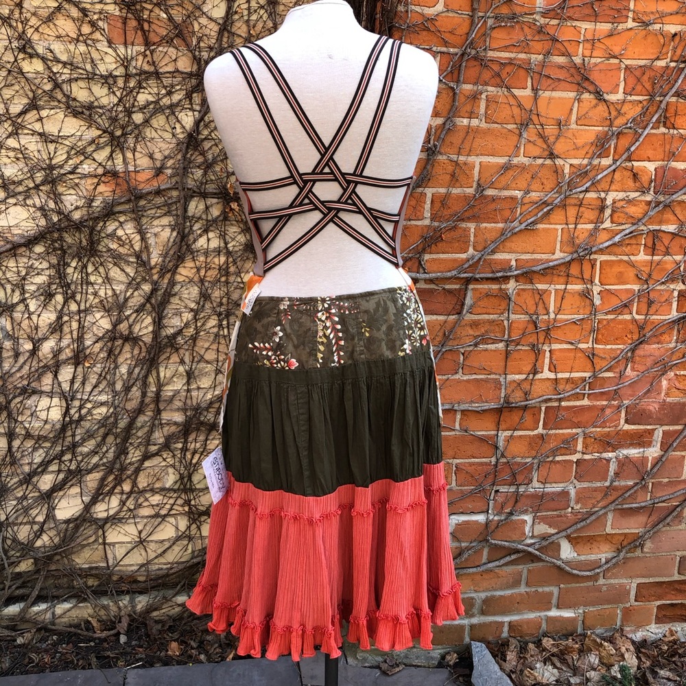 Retro Star Back Belly Flip Tank EMBODY Upcycled
